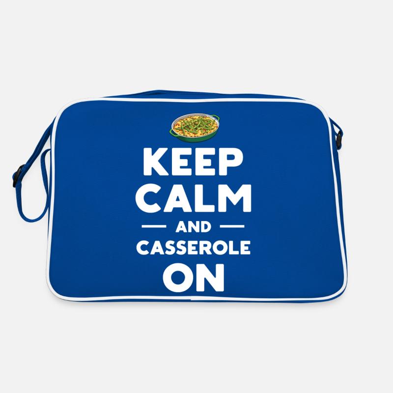 Keep Calm And Casserole On Green Bean Thanksgiving Retro Bag