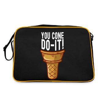 Sundae You Cone Do It Scoop Frozen Cream - Retro Bag - black/gold - Back