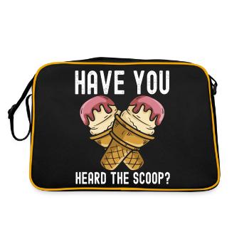 Have You Heard The Scoop Frozen Cream - Retro Bag - black/gold - Back