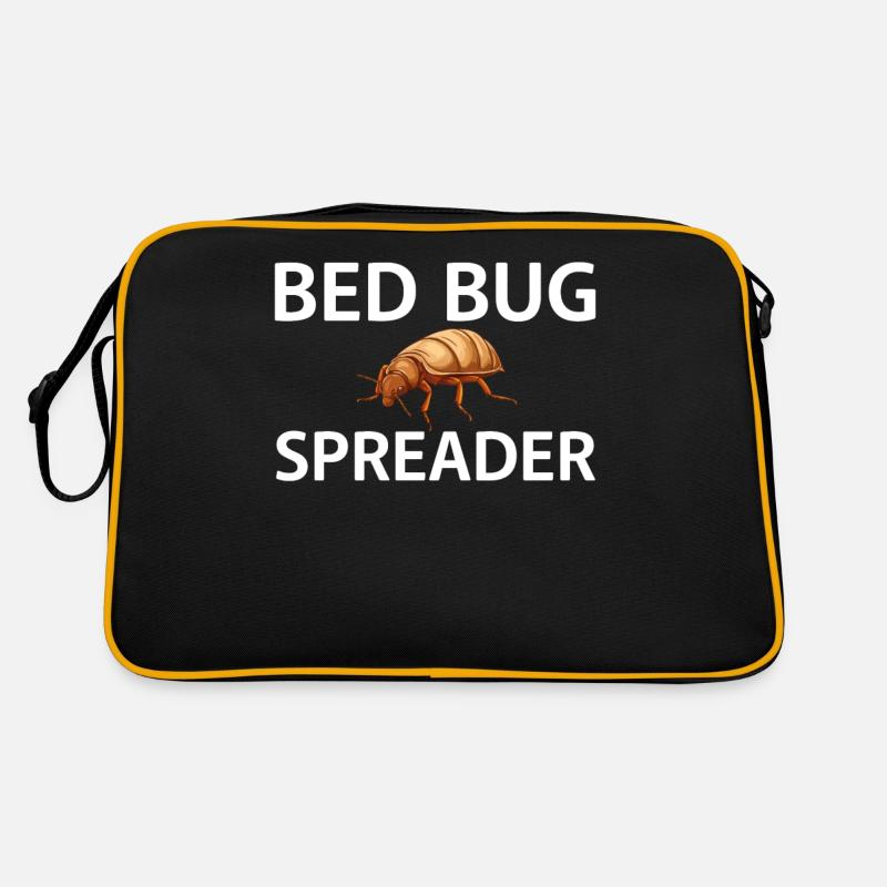 Bed Bug Spreader Funny Bed Bugs Saying Retro Bag