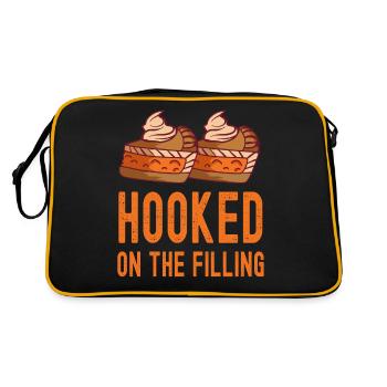 Hooked On The Filling Patissier Baking - Retro Bag - black/gold - Back