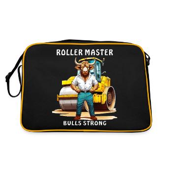 ROLLER MASTER TAUREAUX FORTS - Sac Retro - noir/or - Dos