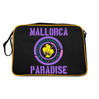 Majorque, île de Palma - Sac Retro - noir/or - Dos