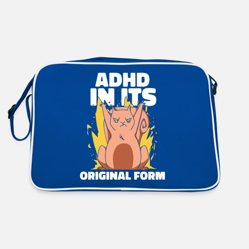 Le TDAH dans sa forme originale Créatif Sac Retro