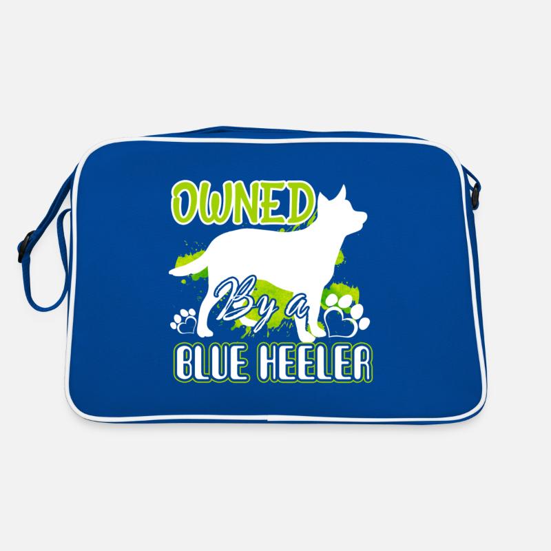 Owned By A Blue Heeler Retro Bag