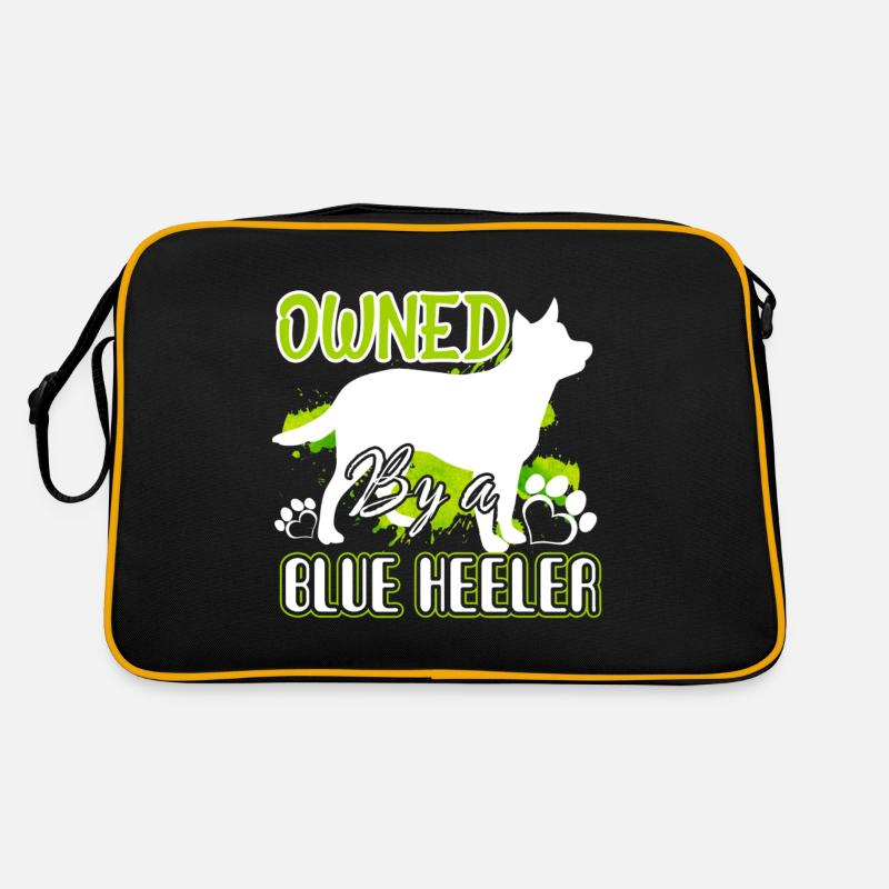Owned By A Blue Heeler Retro Bag