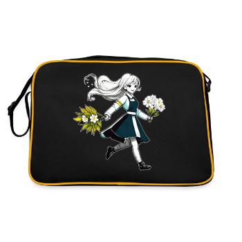 MRS. BLUME - Retro Bag - black/gold - Back