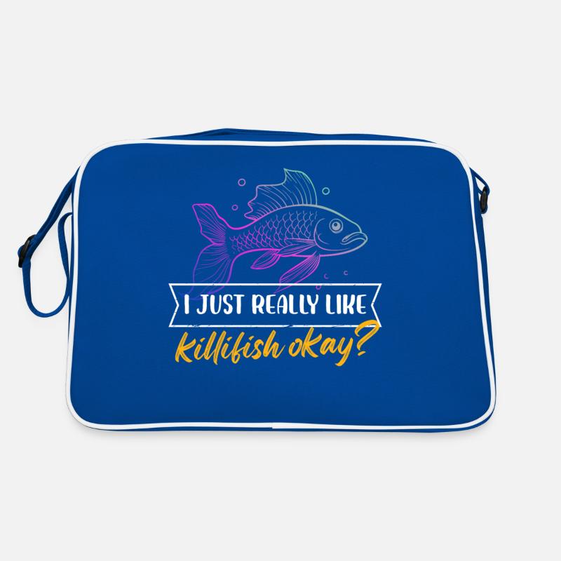 J’aime vraiment Killifish, d’accord Sac Retro