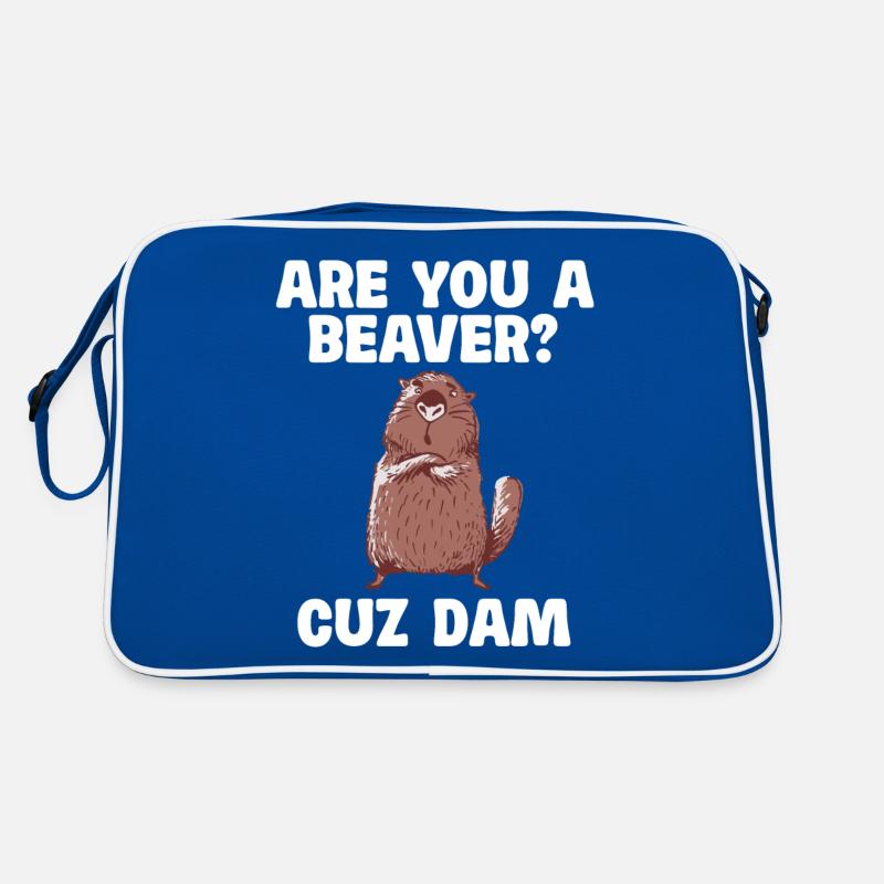 Êtes-vous un castor ? Parce que le barrage dit Sac Retro