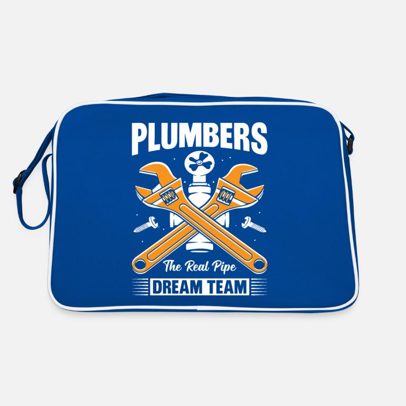 Klempner: Das wahre Pipe-Dream-Team Retro Tasche
