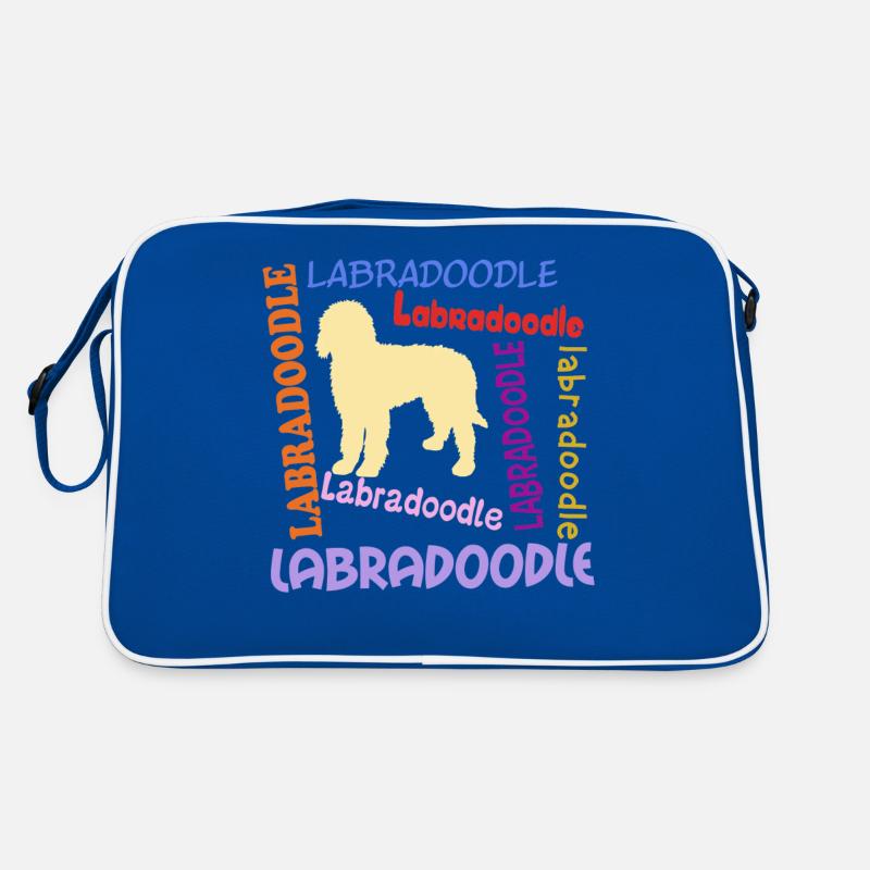 Funny Labradoodle Retro Bag