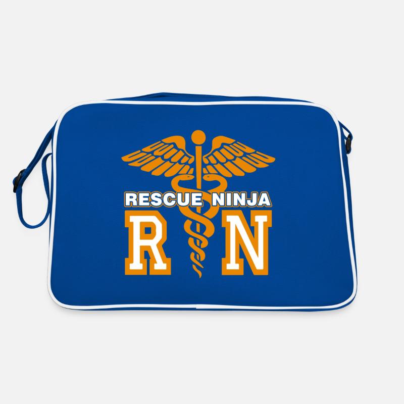 Awesome Registered Nurse Retro Bag