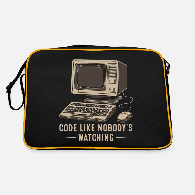 Codez comme si personne ne regardait. Sac Retro