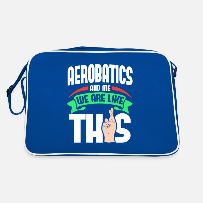 Kunstflug Ich bin wie Retro Tasche