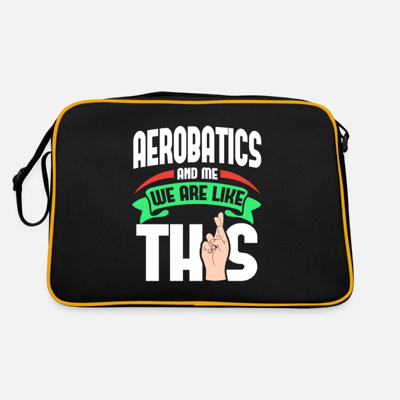 Kunstflug Ich bin wie Retro Tasche