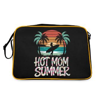 hot mom summer - surf - Sac Retro - noir/or - Dos