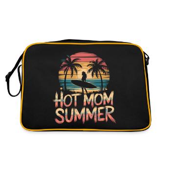 hot mom summer - surf - Sac Retro - noir/or - Dos