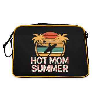 hot mom summer - surf - Sac Retro - noir/or - Dos