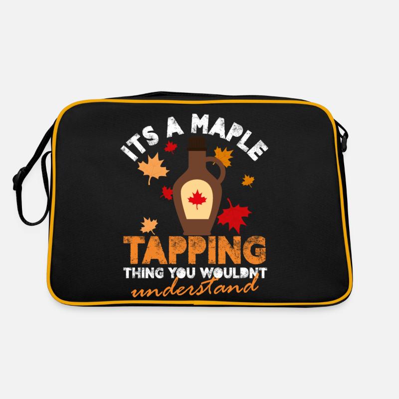 C’est une chose d’entaillage d’érable que vous ne comprendriez pas Sac Retro