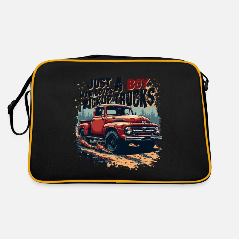 PICKUP TRUCKS Retro Bag