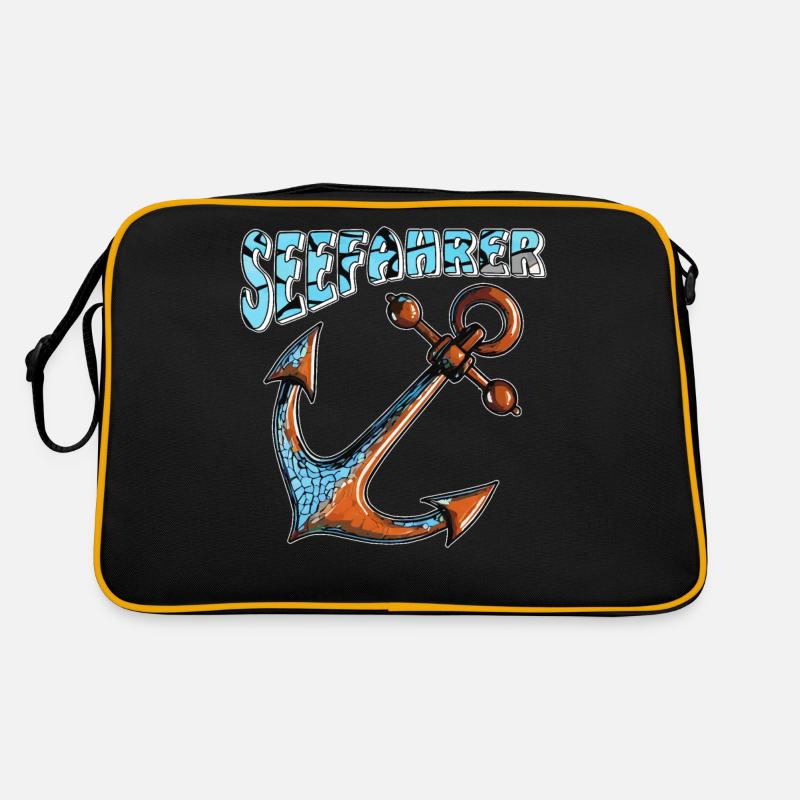 SCHIFFANKER SEEFAHRER Retro Tasche