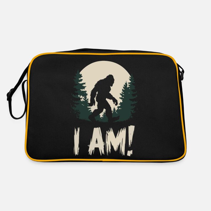ICH BIN BIG FOOT Retro Tasche