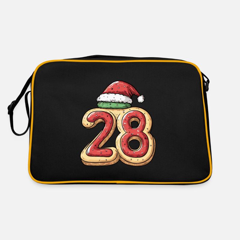 Biscuit de Noël à 28 chiffres Sac Retro