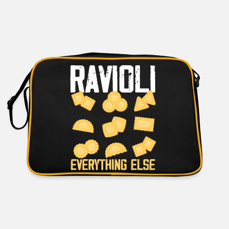 Ravioli Everything Else Italian Cuisine Culinary Retro Tasche