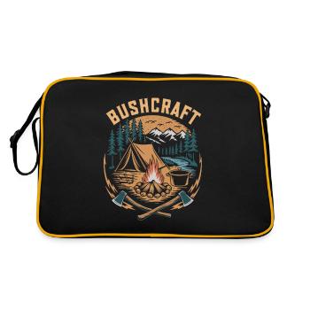 Bushcraft - Retro Bag - black/gold - Back