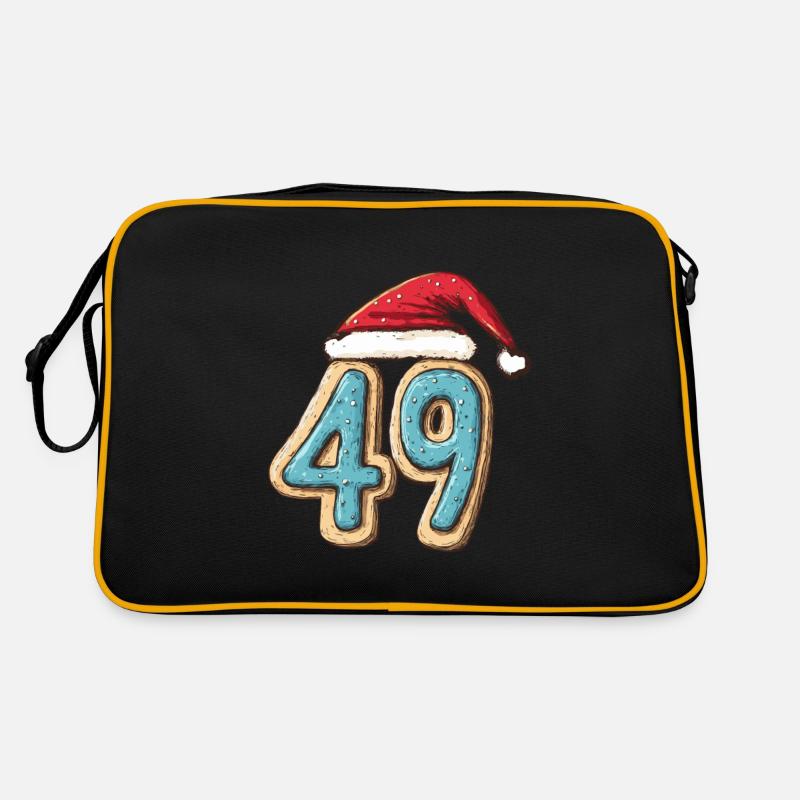 Biscuit de Noël 49 chiffres Sac Retro