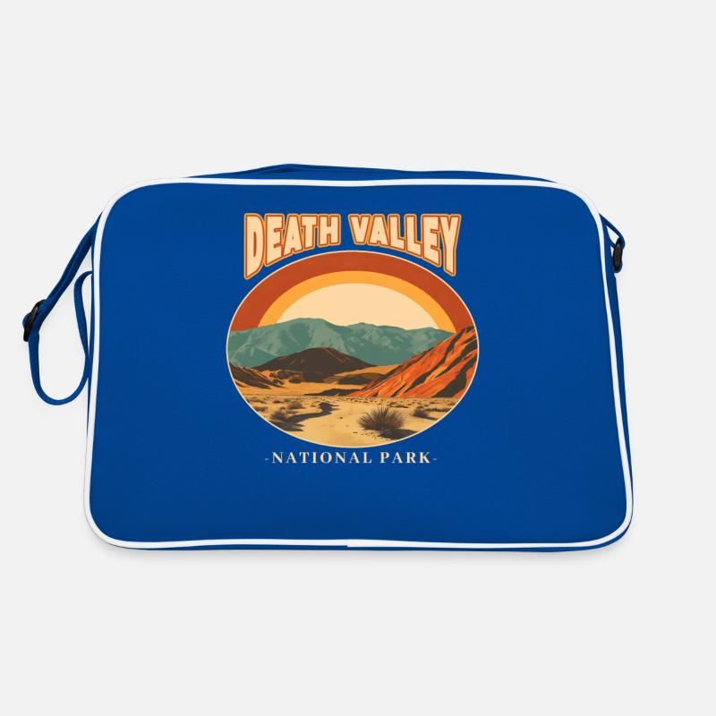 Parc national de la Vallée de la Mort paysage Retro Design Sac Retro
