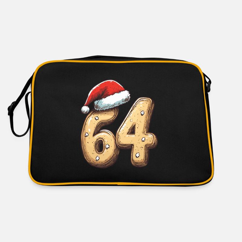 Biscuit de Noël à 64 chiffres Sac Retro