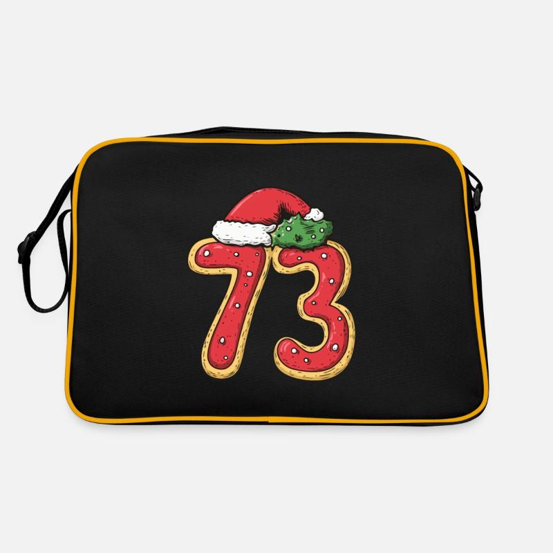 Biscuit de Noël à 73 chiffres Sac Retro