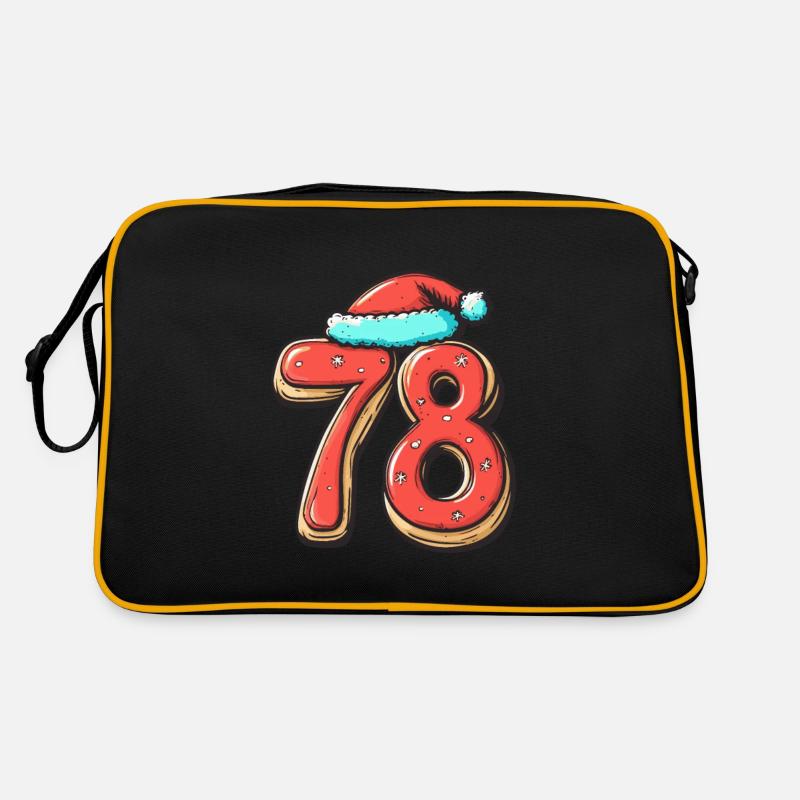Biscuit de Noël à 78 chiffres Sac Retro