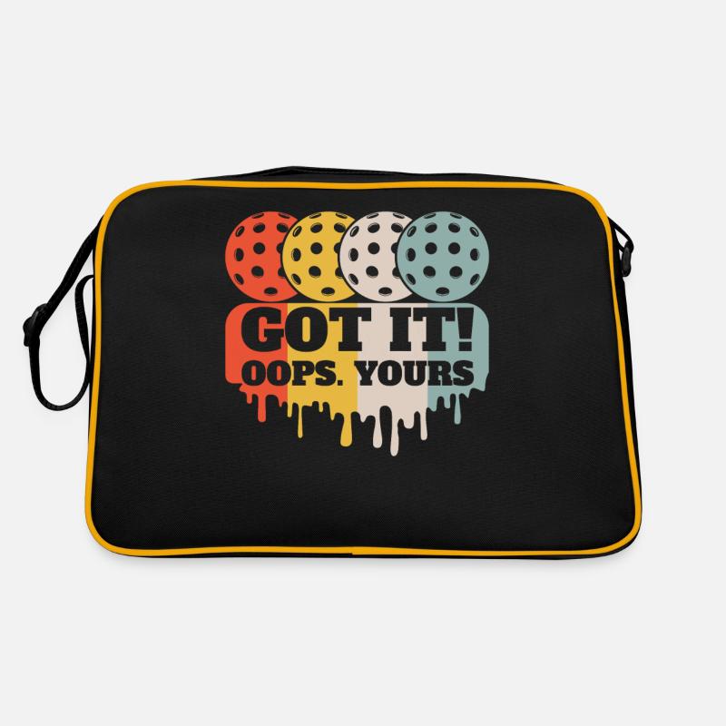 Pickleball Leidenschaft Got It Oops Yours Spaß Retro Tasche