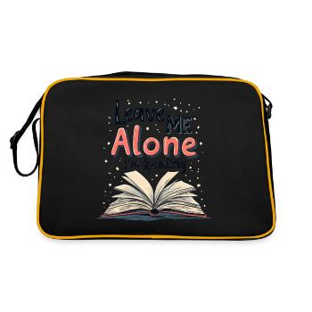 UNIVERSE INSIDE - Retro Bag - black/gold - Back