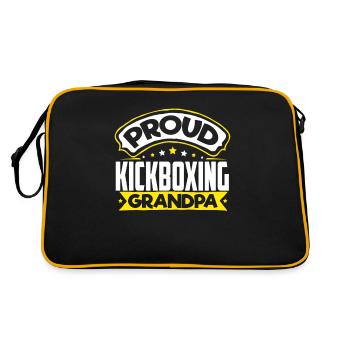 Sports Papy Kickboxing Papi - Sac Retro - noir/or - Dos