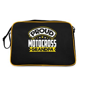 Sports Papi Motocross Papi - Sac Retro - noir/or - Dos