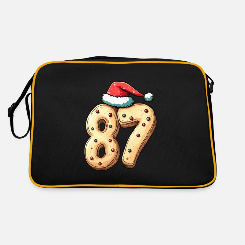 Biscuit de Noël à 87 chiffres Sac Retro