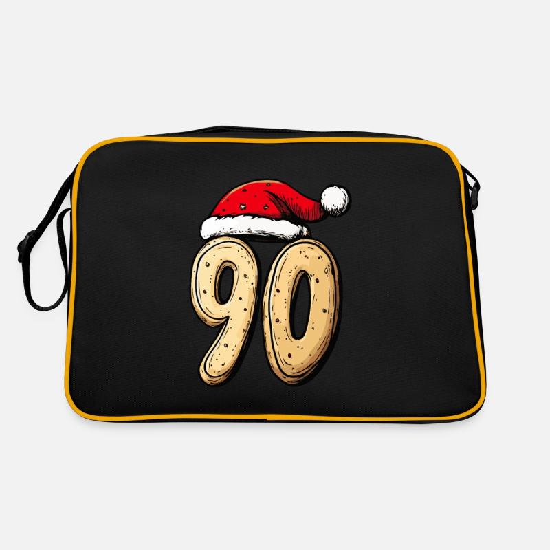 Biscuit de Noël à 90 chiffres Sac Retro