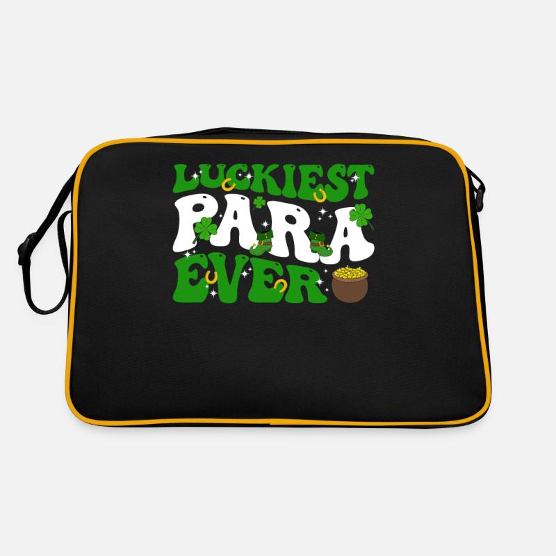 Joyeux Trèfle de la Saint-Patrick Sac Retro