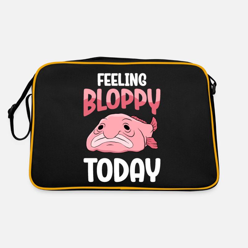 Funny Blobfish Cute Blobfish Retro Bag