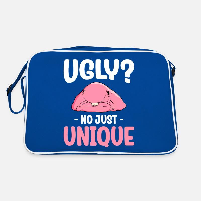 Funny Blobfish Cute Blobfish Retro Bag