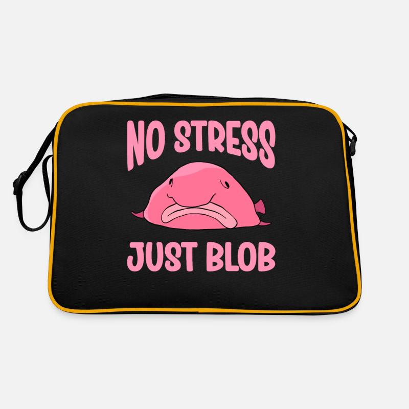 Funny Blobfish Cute Blobfish Retro Bag