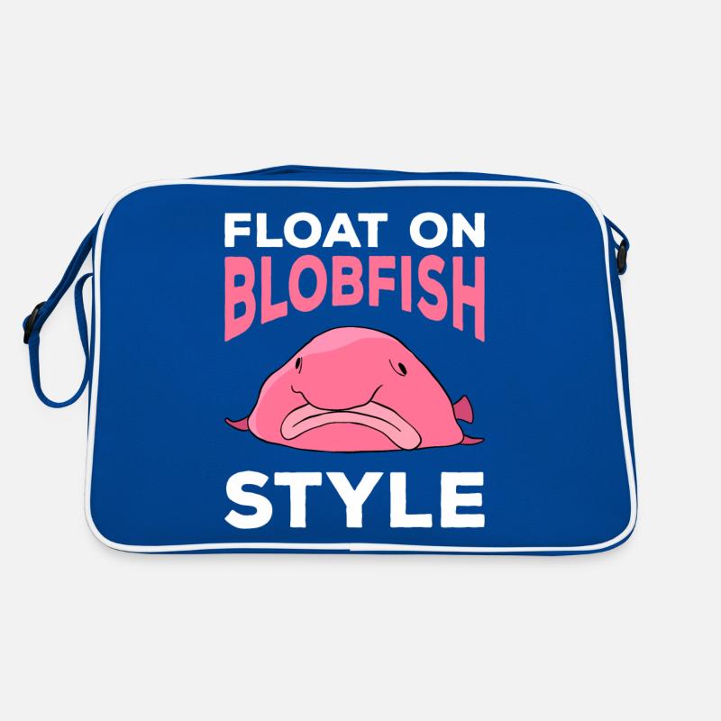 Funny Blobfish Cute Blobfish Retro Bag