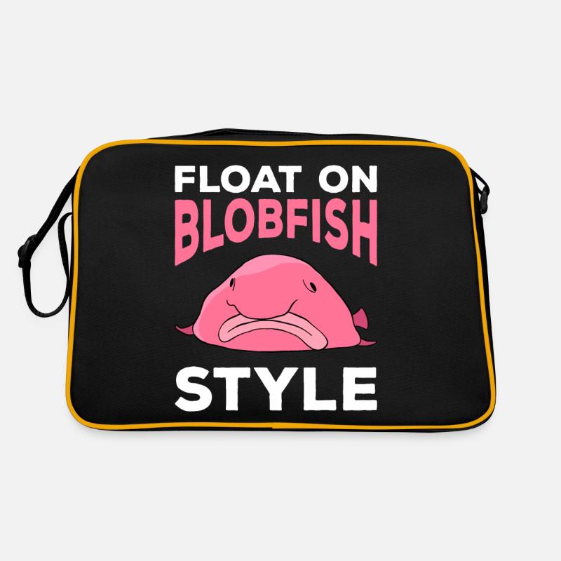 Funny Blobfish Cute Blobfish Retro Bag