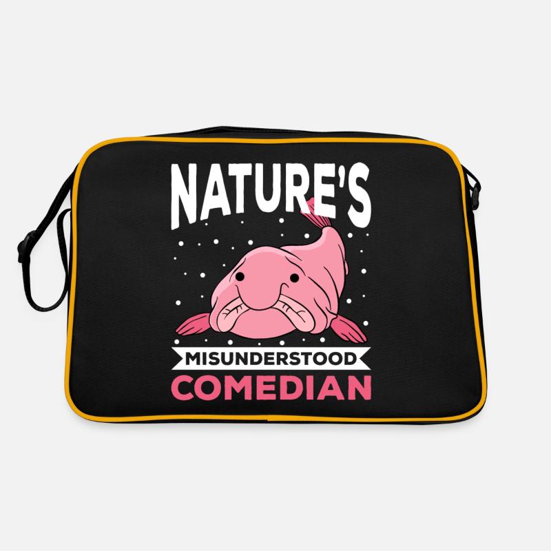Funny Blobfish Cute Blobfish Retro Bag