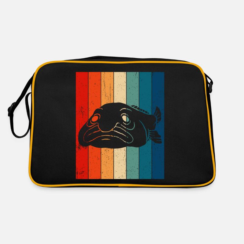 Drôle de poisson Blobfish mignon Sac Retro