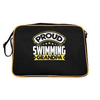 Sports Papi Natation Papi - Sac Retro - noir/or - Dos