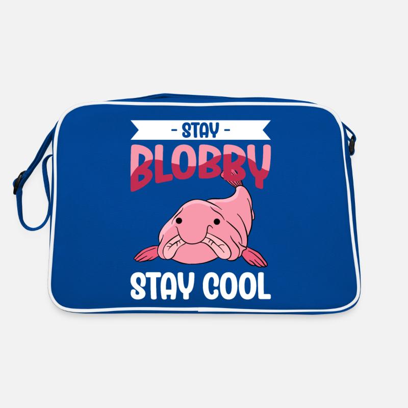 Funny Blobfish Cute Blobfish Retro Bag